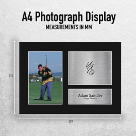 HWC Trading Adam Sandler Happy Gilmore Gifts Printed Signed Autograph Picture for Movie Memorabilia Fans - A4