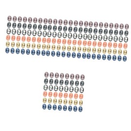 Operitacx Halskette Perlen 192 Stk Geprägter Schönheits Kopf Ausgefallene Knöpfe Diy Liefert Biene Brosche Dekorationszubehör Nagel Kunst Reize Schmuck Maniküre Harz Frauenkleidung Fräulein