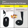 Dulepax RV Awning Pull Straps, 96 Inches Long Straps with