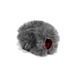 JOBY JB01685-BWW Wavo Windjammer Grey, JOBY Wavo Windproof Vlogging Microphone Cover, for Protection and Noise Reduction, Ideal for Vlogging, Youtube, IGTV and TikTok Videos