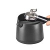 ANCLLO Coffee Knock Box, Espresso Knock Box with Removable Rubber