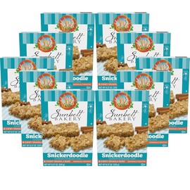 Sunbelt Bakery Snickerdoodle Chewy Granola Bars, 10 Boxes, 80 Individually Wrapped