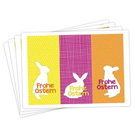Paper Dragon Easter Stickers - Pack and Decorate Easter Gifts - Design 3