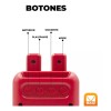 Maíz Bocina Bluetooth Fm Usb Sd Luz Led Caritas Pack