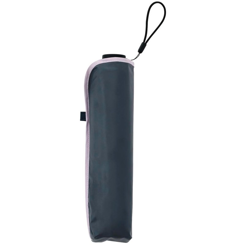 Because, NV B-094917 Folding Umbrella, PU Super Light/Bi-Color Piping, Mini