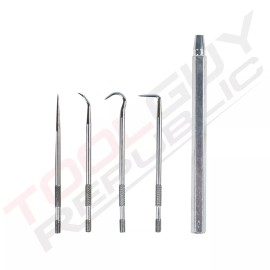 Unbranded/Generic 5PC Hook & Pick Set - Vanadium Steel, Interchangeabl