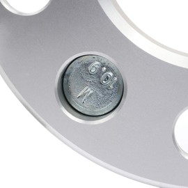 ECCPP 2PCS 5 Lug Wheel Spacers 5x4.5 with 14x1.5 71.5mm 1.5" Silver Compatible with 2009-2013 for Dodge Challenger 2006-2013 for Dodge Charger 2005-2008 for Dodge Magnum