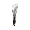 RSVP International Endurance Angled Fish Spatula/Turner, Slotted Stainless Steel with