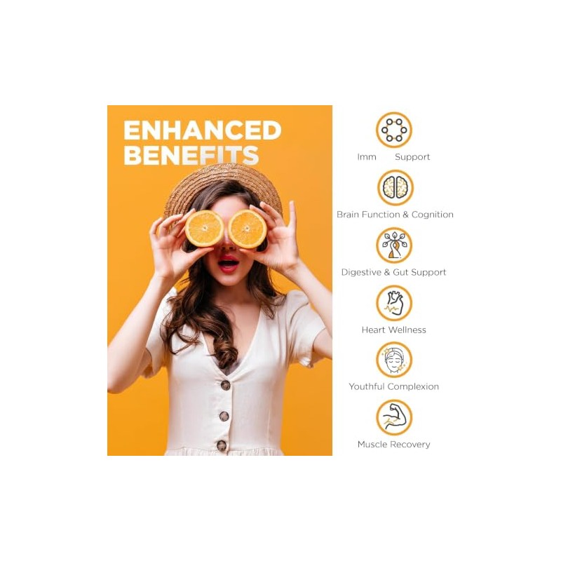 liposomal Vitamin C, Support Digestion, Memory, Skin Radiance