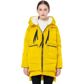 Orolay Women's Thickened Down Jacket Yellow X-Small