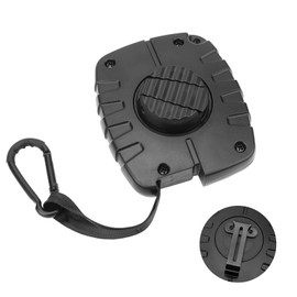 Adorila Treestand Gear Hoist, 26 ft Retractable Bow Hoist for Tree Stand Hunting, Gear Rope Hoist Accessories for Hunting Bow and Gun Retriever (Black)