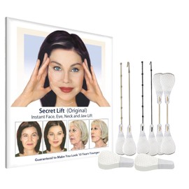 Face Lift tape Invisible,120pcs Facelift Tape, Instant Face Tape Strings for Lifting Sagging Skin,Faces Tapes Lifting Invisible for Eyes and Brows,Face and Neck Cosmetic Tapes for Makeup (White)