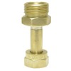 Uniweld F41 Brass Adaptor from CGA200 "MC" Tank to CGA520