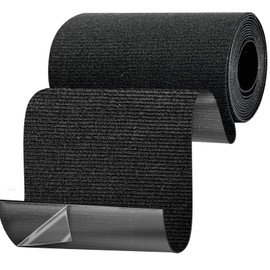 Tikfoam Heavy Duty Fabric Repair Tape for Awning, Tent, Canvas, Sail, Car and Boat Cover, Waterproof Patch for Tear or Hole, Black