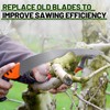 Yaocom 10 Pcs 12 Pole Saw Blade Tree Pruner Replacement