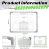 Lincia Dry Erase Gym Whiteboard Fitness Tracker Workout Calendar Planner