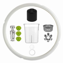 Pnltae Replacement Parts for Instant Pot Duo/Duo Plus 8 Qt, Duo Nova 8 Quart and Ultra 80 8Qt, Include Steam Release Handle, Sealing Ring, Float Valve, Anti-Block Shield and Condensation Collector Cup