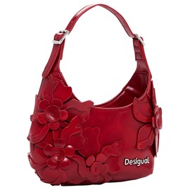 Desigual Reprise Red Valentine Haiti Hand Bag Carmine