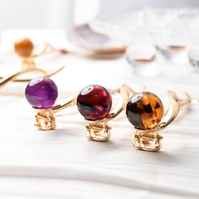 Hair Clip, Elegant gold color Hairpin Banana Clip French Style