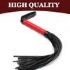 XUZOPIM Leather Whip Horse Whisk With Fringe Whip For Horse
