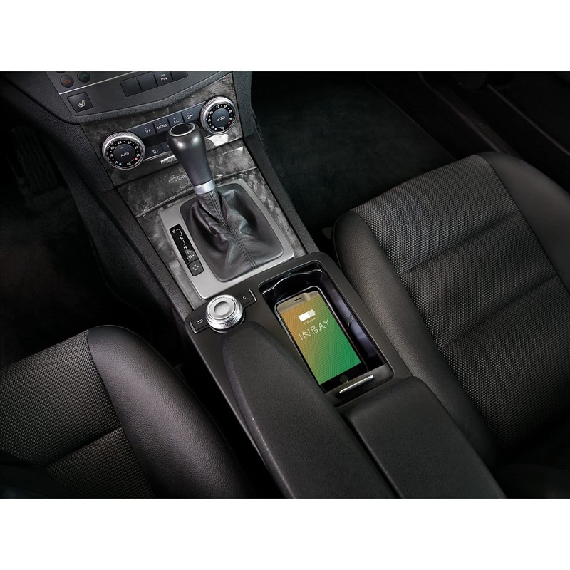 Inbay Qi Smartphone Storage Compartment for Mercedes Class C/E Class