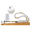 Westmon Works Baseball Rosary Deluxe Edition Set with Metal Crucifix