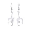 Inspirational Gymnastics Earrings Girls Ballet / Ballerina / Turner Stud
