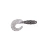 Yum Lures Grub Smoke Silver Flake, 2"