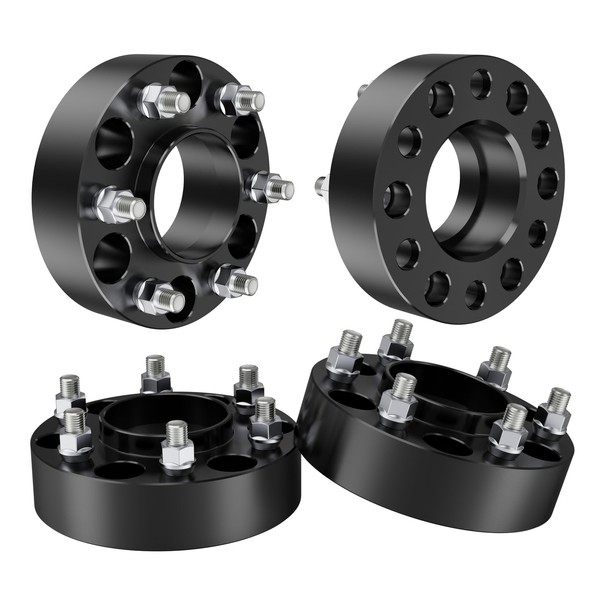 MOSTPLUS 4 PCS 6x135mm Wheel Spacers,1.5" Hub-Centric Forged Wheel Adapters