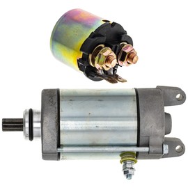 NICHE Starter Motor Solenoid Kit For Honda Shadow VLX 600 VT600C 31200-MBA-600 35851-MF5-751 Motorcycle