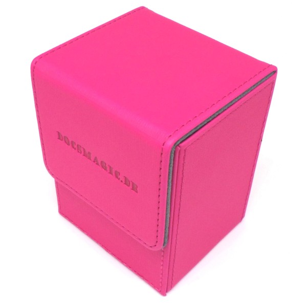 docsmagic.de Premium Magnetic Flip Box (100) Pink + Deck Divider