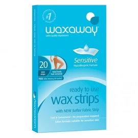 Waxaway Buy Waxaway Ready To Use Wax Strips Sensitive 20 Pack Online | Chempro Chemists