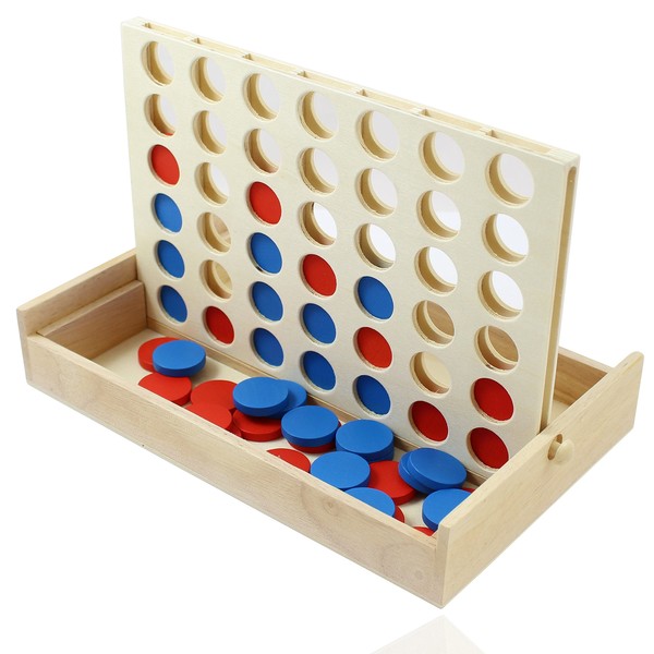Smart Planet® The Board Game Classic Connect Four Game Game