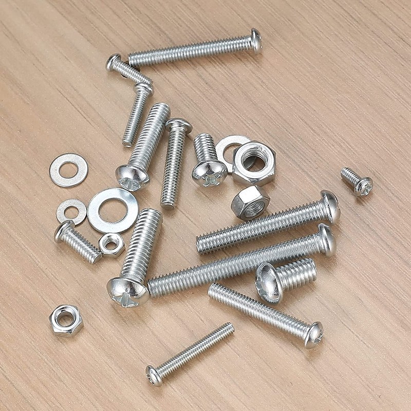 ItMvmt 1080 Pcs Screws and Nuts Assortment Kit, Metric Machine