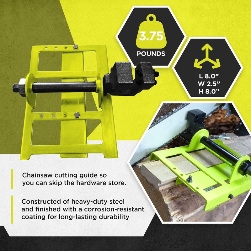 Timber Tuff TMW-56 Steel Lumber Cutting Guide Portable Sawmill Tool