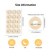 GEDEUBAN 75 PCS Small Corn Cushion Pads for Feet, Toe