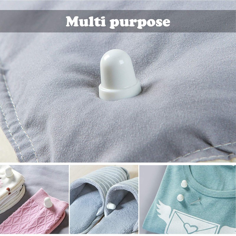 Magnetic Duvet Clips - 10LBS Strong Hold, 8-Pack for 2