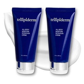 Trilipiderm All-Body Moisture Retention Creme, Pump Bottle, 3 Ounces (Two Pack)