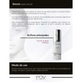 Sérum Facial Argania Cosmetics Aceite de Argán Antiarrugas 32mL                                                                                       