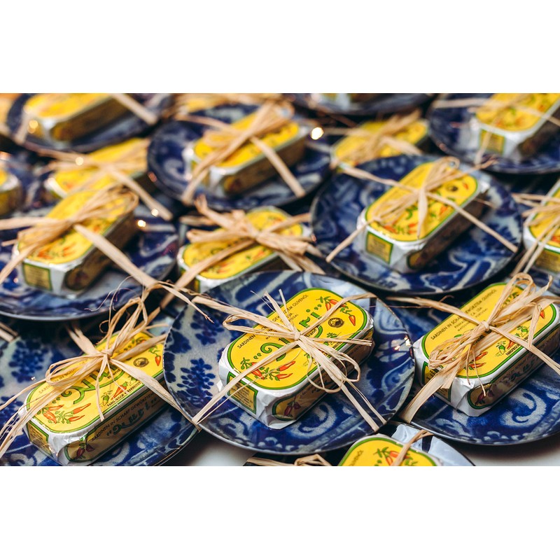 NURI Portuguese Sardines in Spiced Olive Oil - 4 Pack