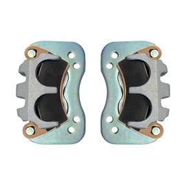 Upgrade Left & Right Rear Brake Calipers & Pads Sintered for Polaris RZR-4-900 Ranger Crew 570/700/800-6x6/900/1000/Diesel MVRS 700/800