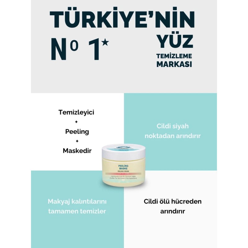 Smooth Touch Face Peeling Mask with Hyaluronic Acid & Cocoa