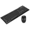 Keyboard Mouse Combo 2.4Ghz Wireless Splashproof Mute Optical Engine Positioning