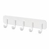 Magnetic Refrigerator Hook Rack with 5 Hanging Hooks, No-Drill Heavy