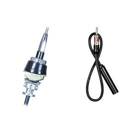 HA-ANTEXT12 Compatible with Buick Terraza 2005-2008 12" Antenna Extension Cable and HA-44GM935 Replacement OEM Style Mast Antenna