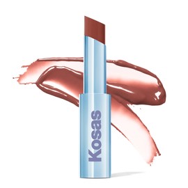 Kosas Wet Stick Moisturizing Shiny Sheer Lipstick with Ceramides, Hyaluronic acid, Peptides and Mango Butter - Soothes, Softens, and Moisturizes Lips – Tropic Bliss