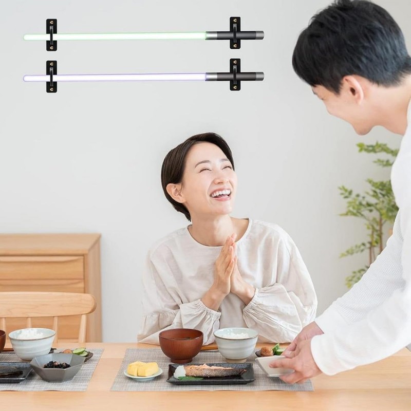 Lightsaber Wall Mount, Acrylic Sword Holder Strong Load Bearing Adjust