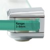 SAYAYO Solid Adjustable Glass Clamp Wood/Glass Shelf Brackets Glass Clip