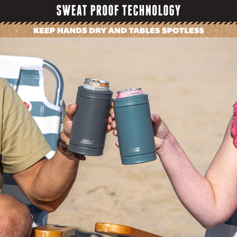 DUALIE 3 in 1 Insulated Can Cooler - Universal Size
