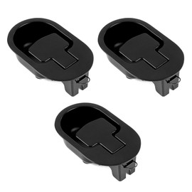3Pcs Metal Recliner Replacement Parts,Universal Black Pull Recliner Handle, Sofa Chair Release Lever,Sofa Chair Recliner Release Pull Handle Replacement Parts,Fits Ashley and Most Reclin_er Sofa Brand